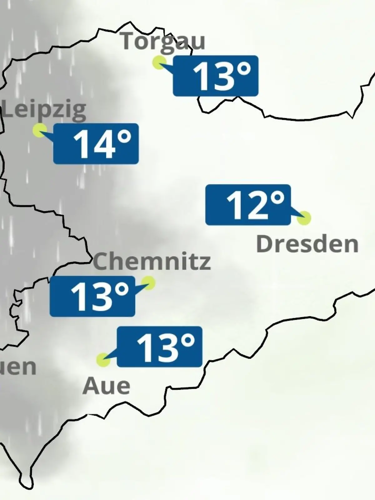 Bild zu: "Sachsen: Wie wird das Wetter?"