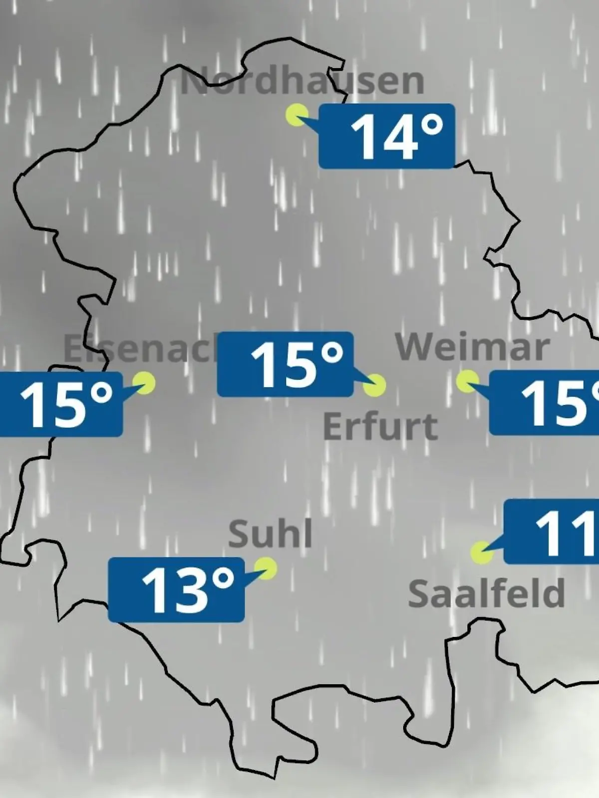 Bild zu: "Thüringen: Wie wird das Wetter?"