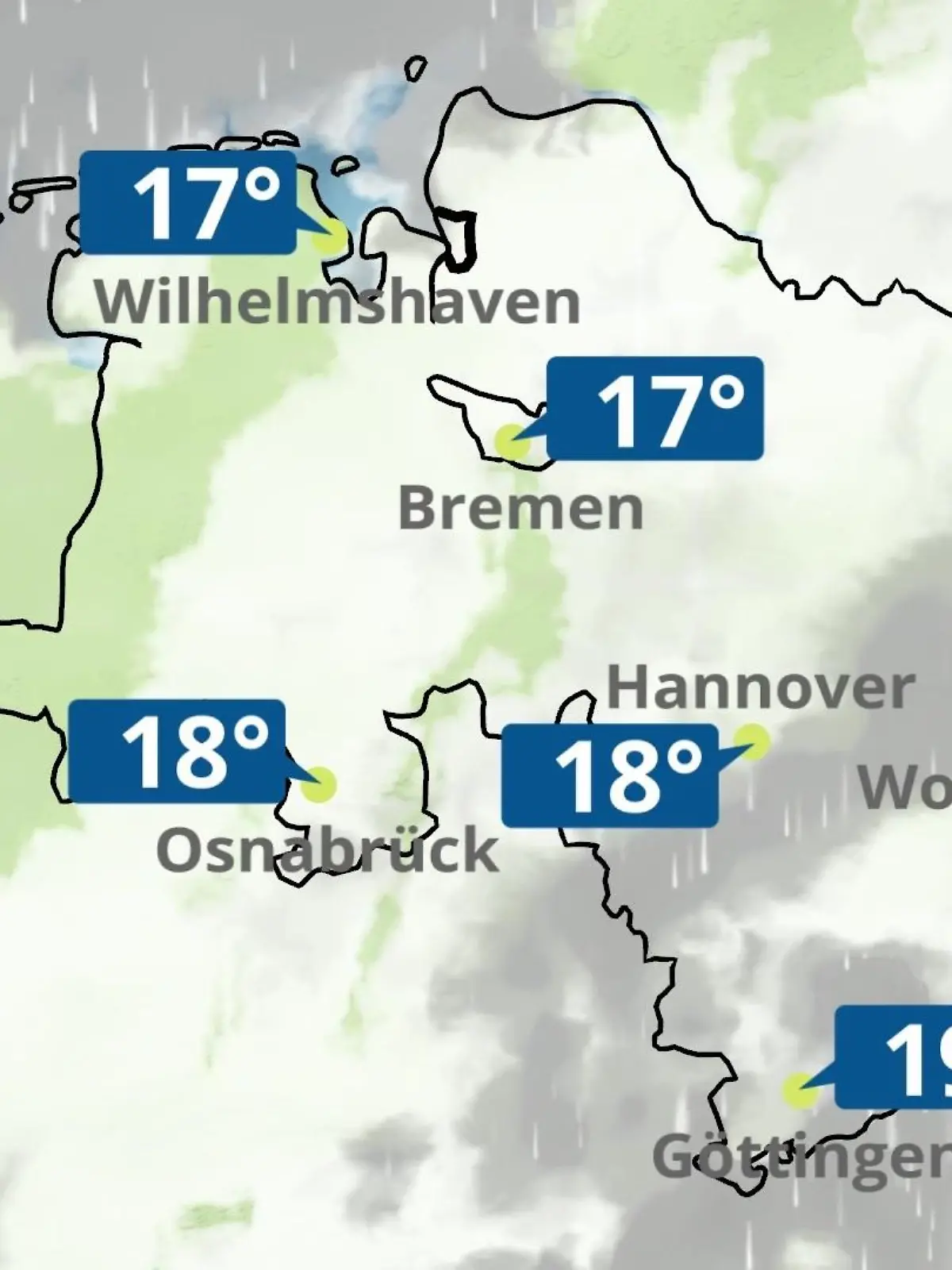 Bild zu: "Bremen und Niedersachsen: Wie wird das Wetter?"