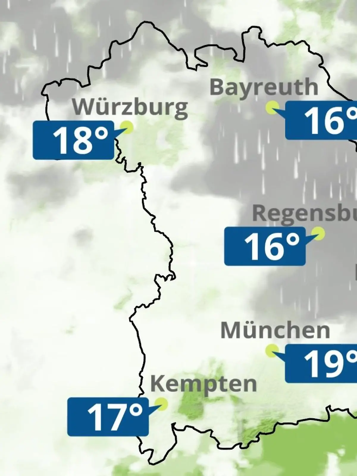 Bild zu: "Bayern: Wie wird das Wetter?"