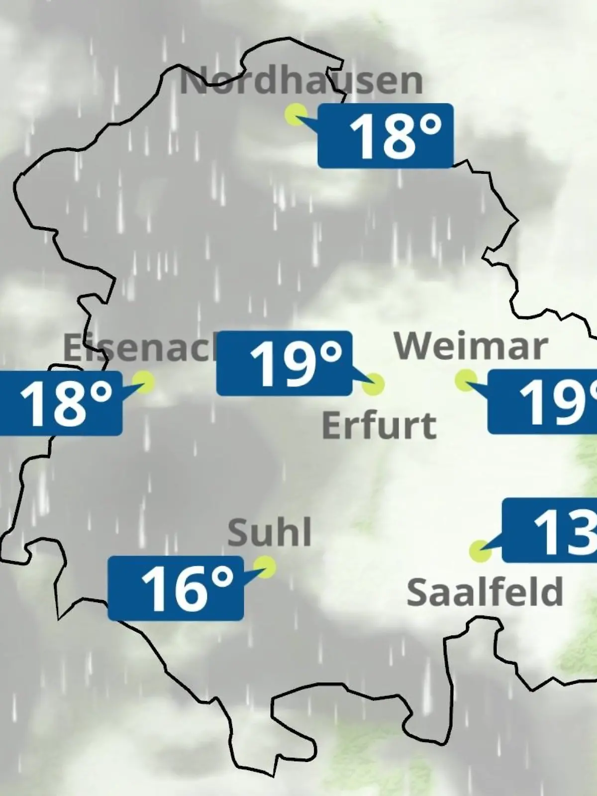 Bild zu: "Thüringen: Wie wird das Wetter?"