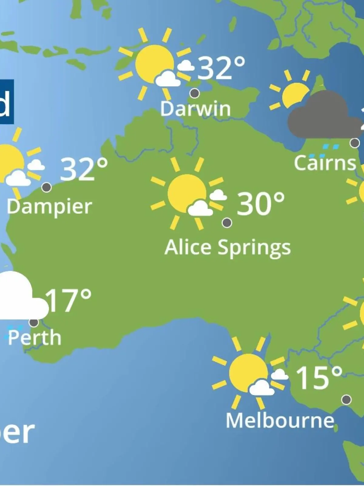 Bild zu: "Australien: Wie wird das Wetter?"