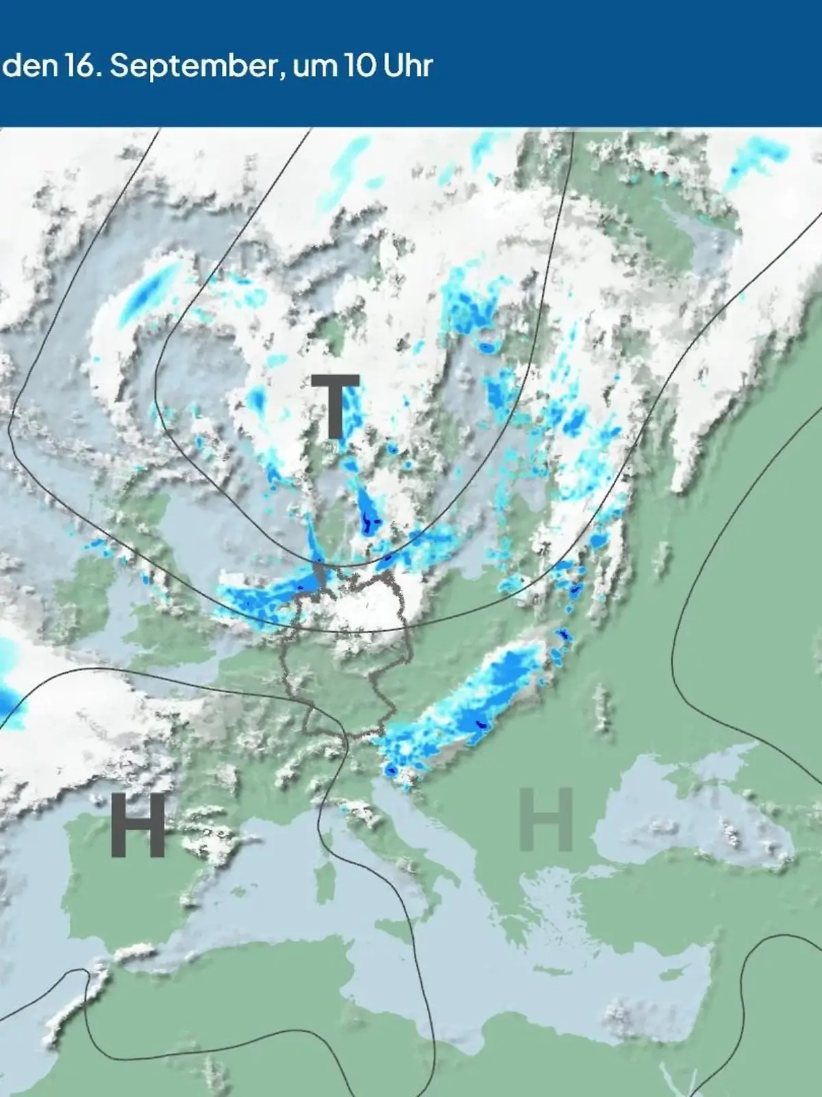 Bild zu: "Die Wetterlage der kommenden 5 Tage"