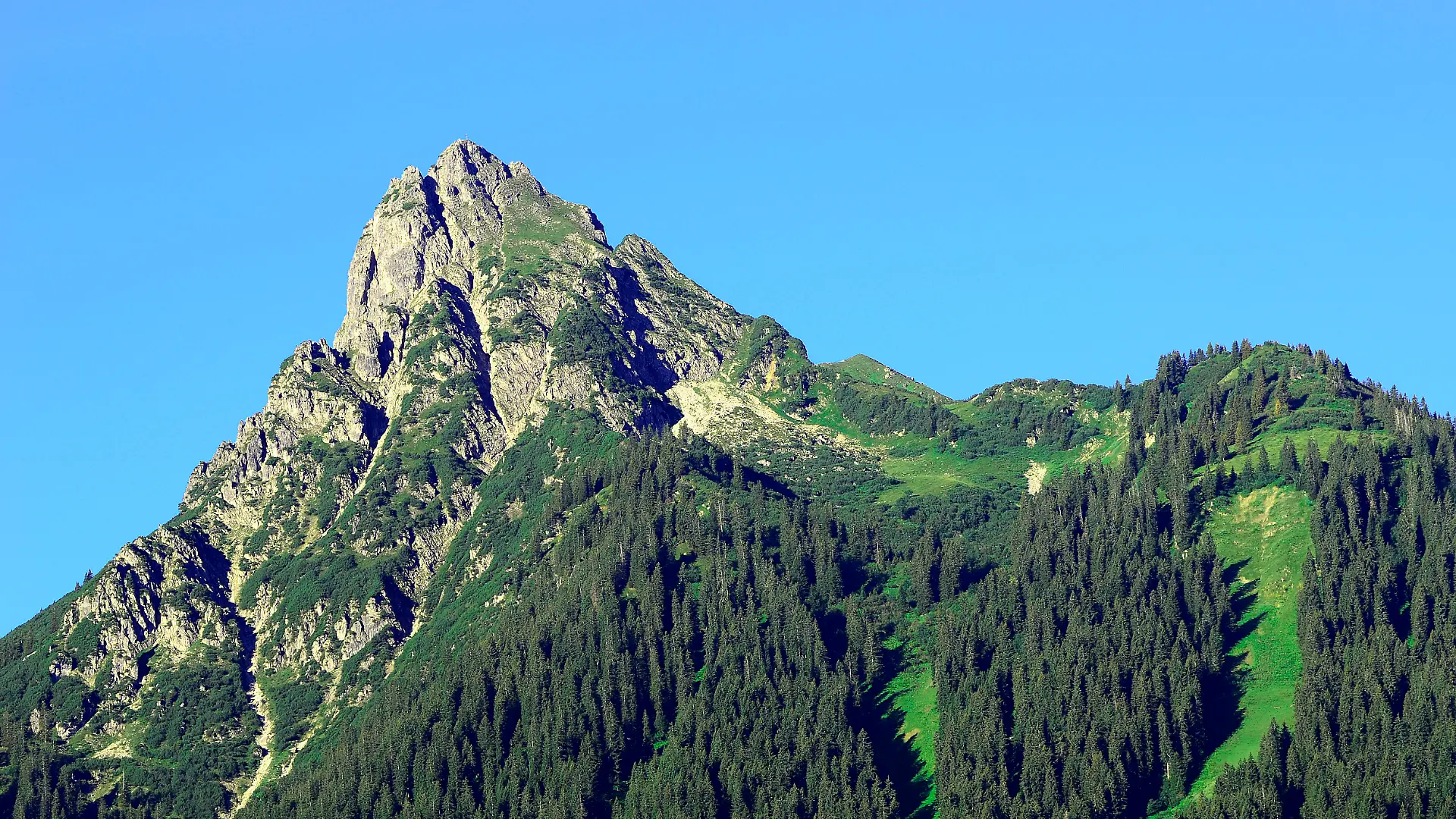 Das Unglück ereignete sich auf der Tschaggunser Mittagsspitze im österreichischen Montafon (Vorarlberg)