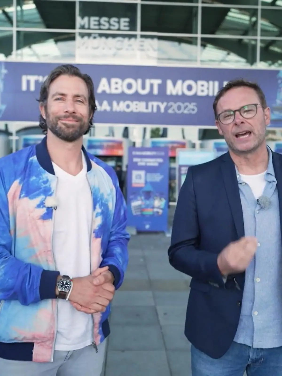 Bild zu: "Alexander Bloch & Andreas Jancke auf der IAA"