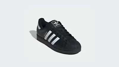 Adidas Superstar II in Schwarz