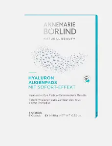 Annemarie Börlind Hyaluron Augenpads, 6 Stück