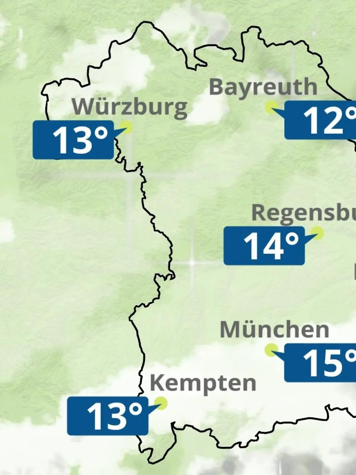 Bild zu: "Bayern: Wie wird das Wetter?"