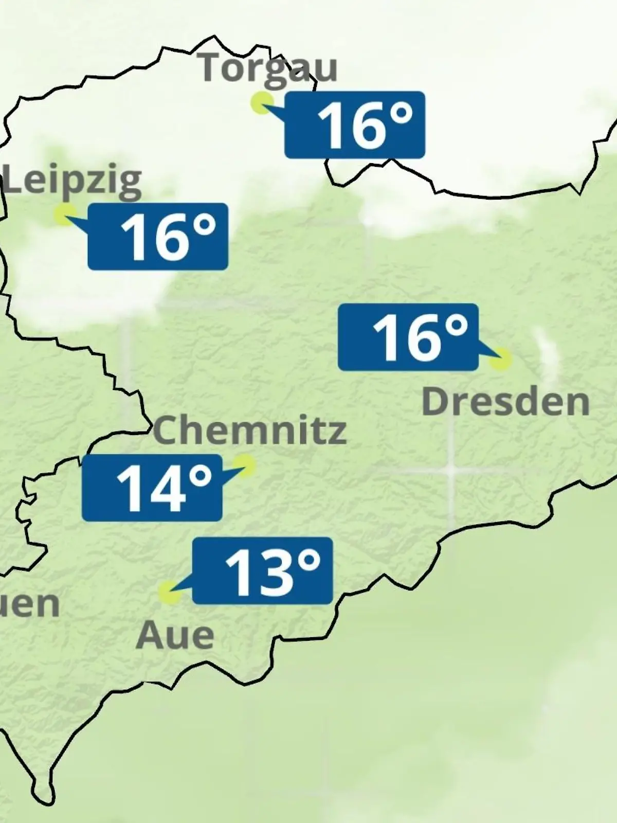 Bild zu: "Sachsen: Wie wird das Wetter?"