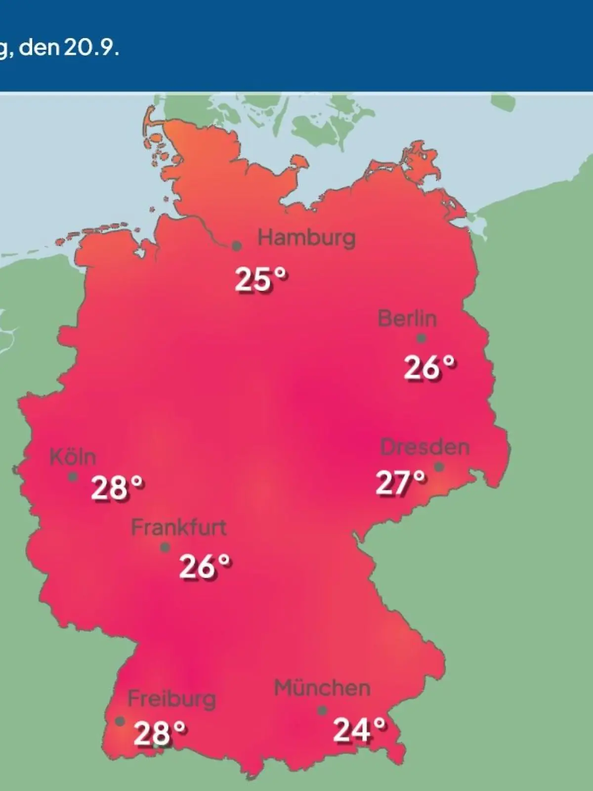 Bild zu: "Im Video: Temperatur-Vorhersage"