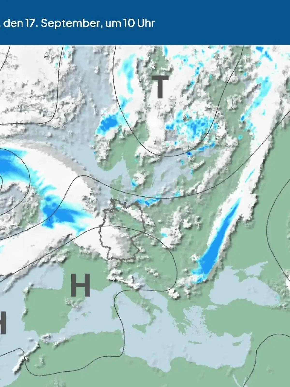 Bild zu: "Die Wetterlage der kommenden 5 Tage"