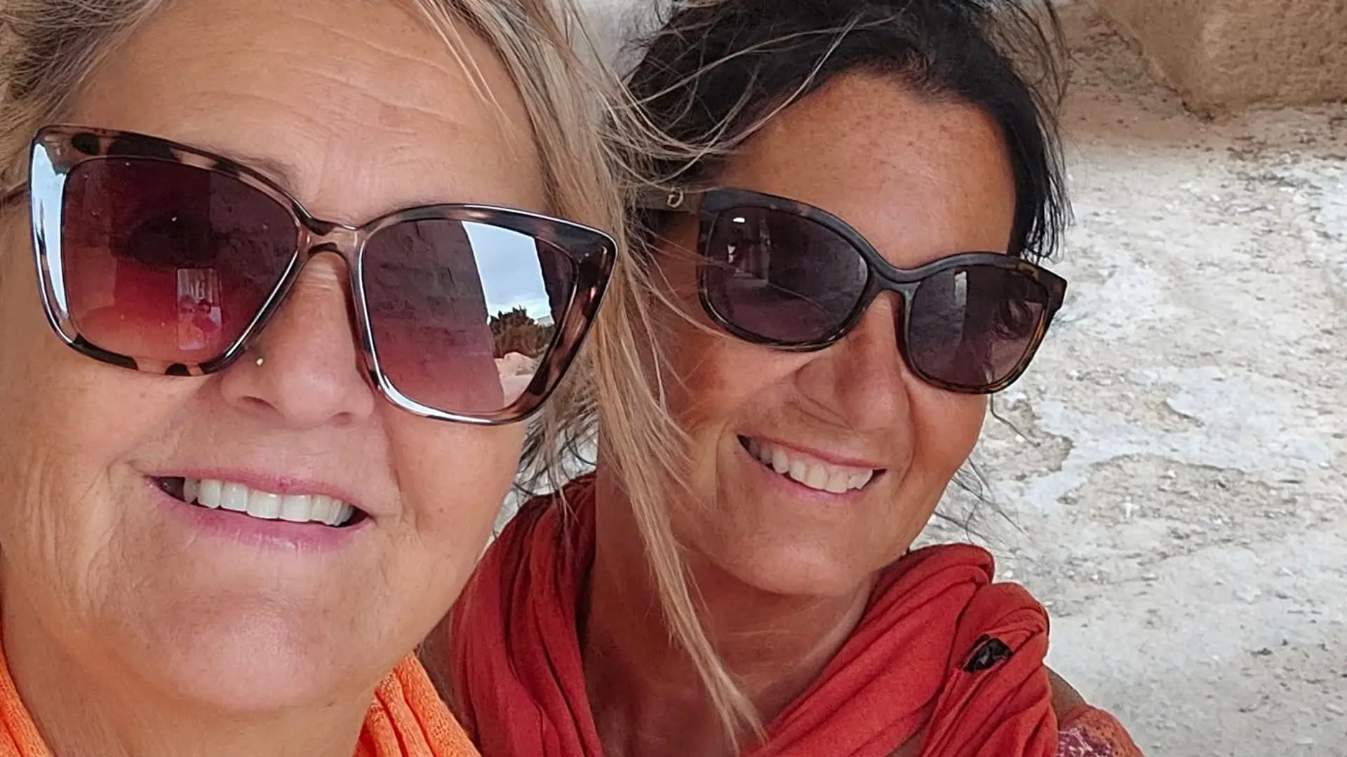 Zusammen machten die Freundinnen Urlaub in Portugal.