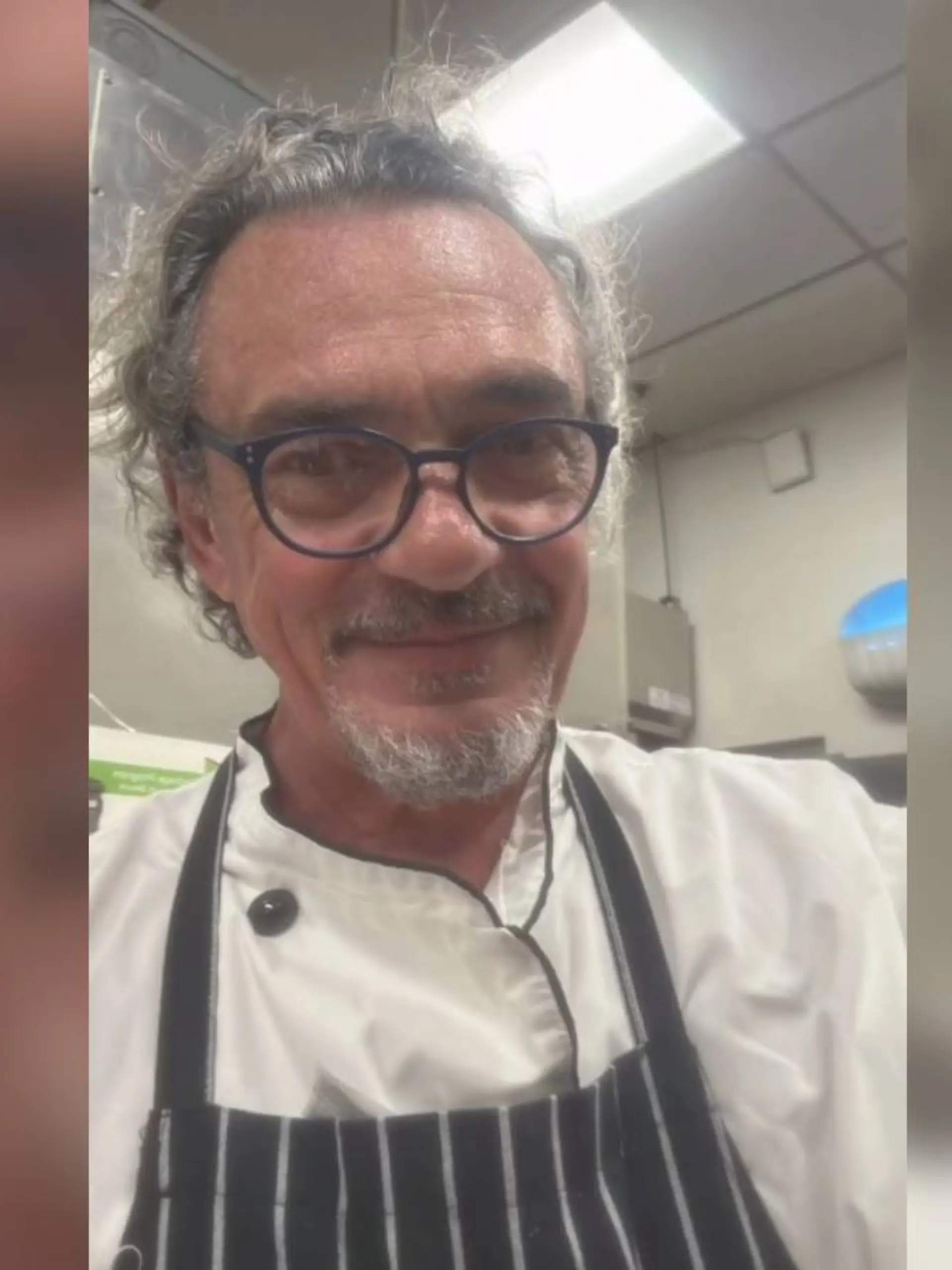 Koch Valentino Luchin auf seiner Instagram-Seite