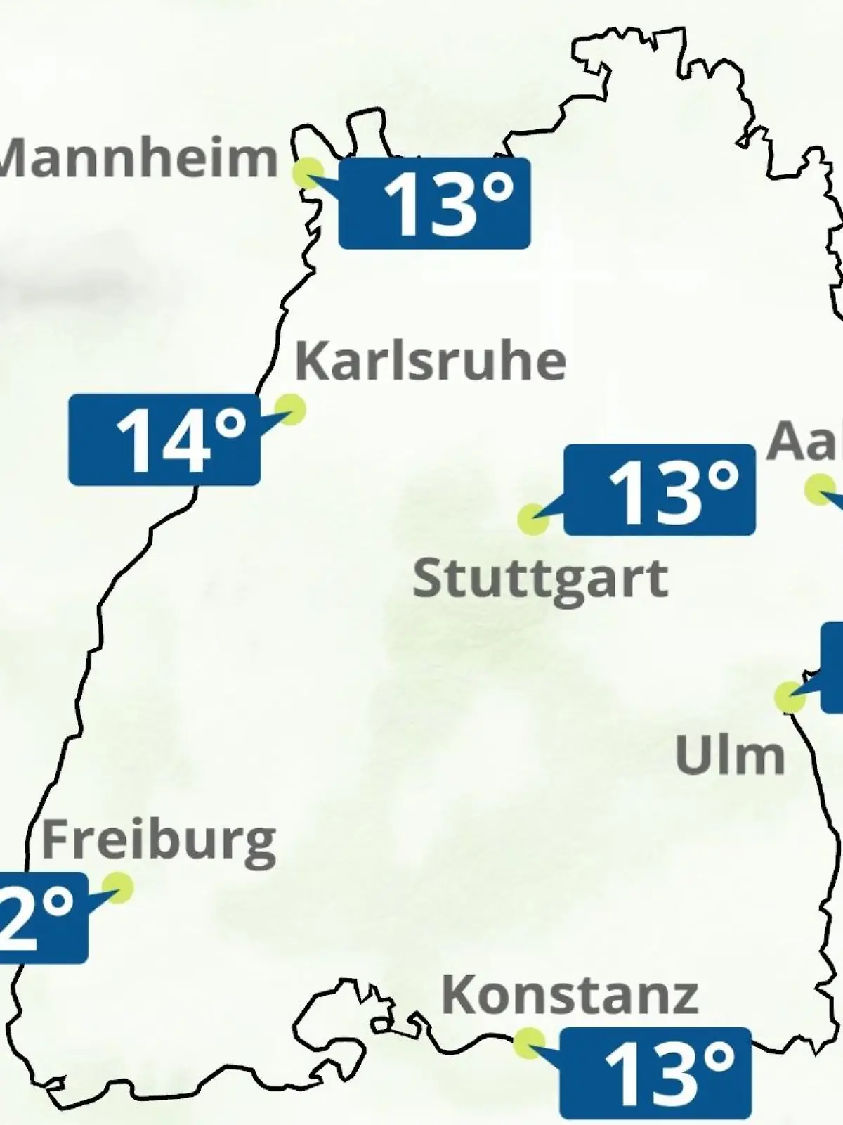 Bild zu: "Baden-Württemberg: Wie wird das Wetter?"
