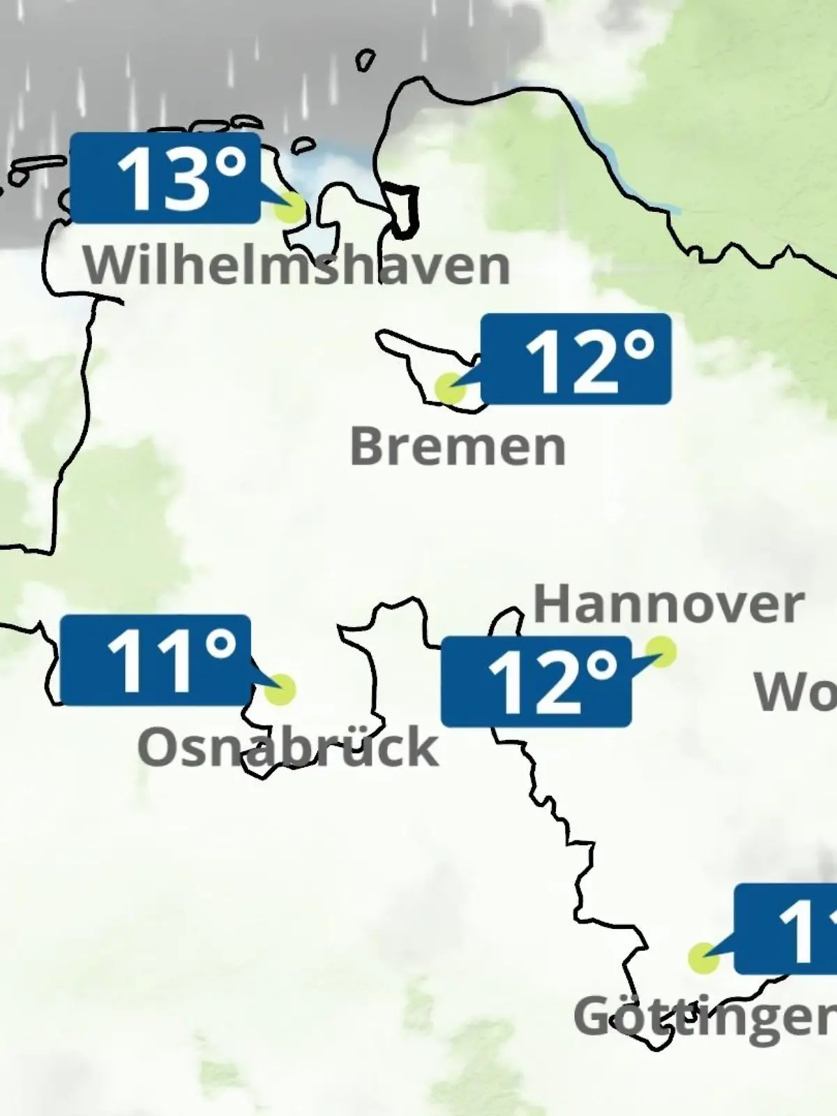 Bild zu: "Bremen und Niedersachsen: Wie wird das Wetter?"