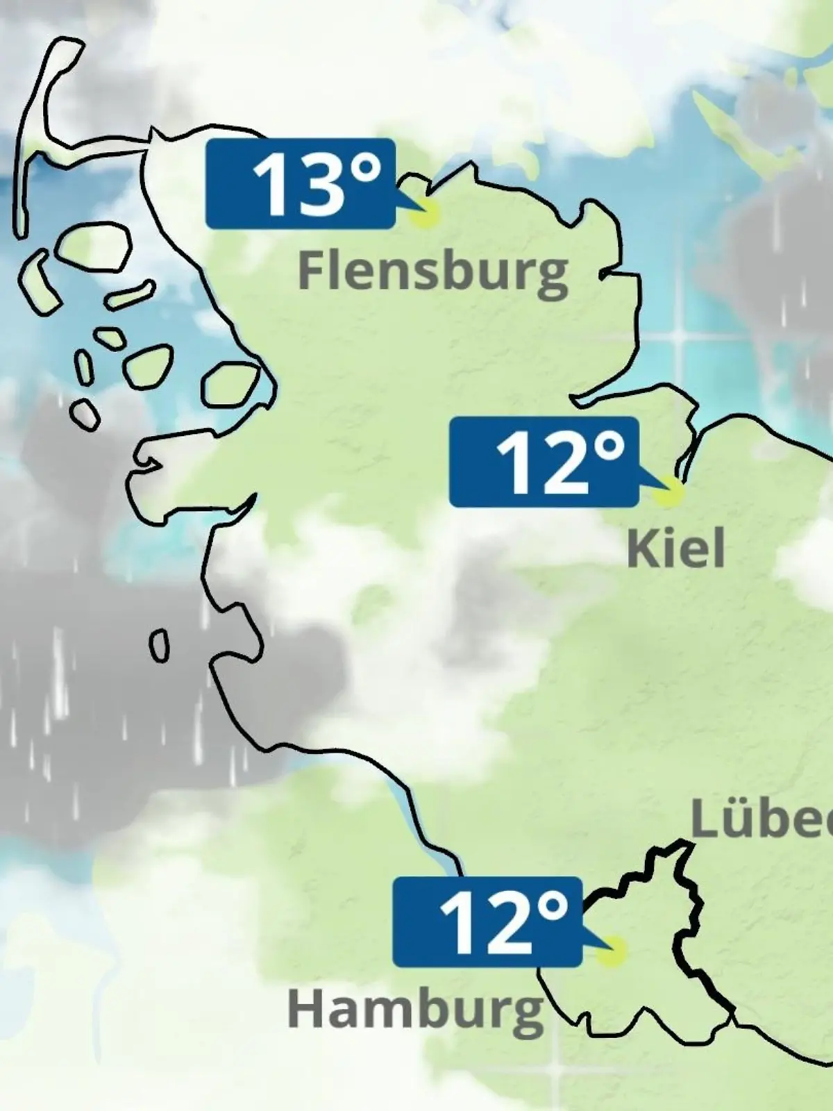 Bild zu: "Hamburg, Schleswig-Holstein: Wie wird das Wetter?"