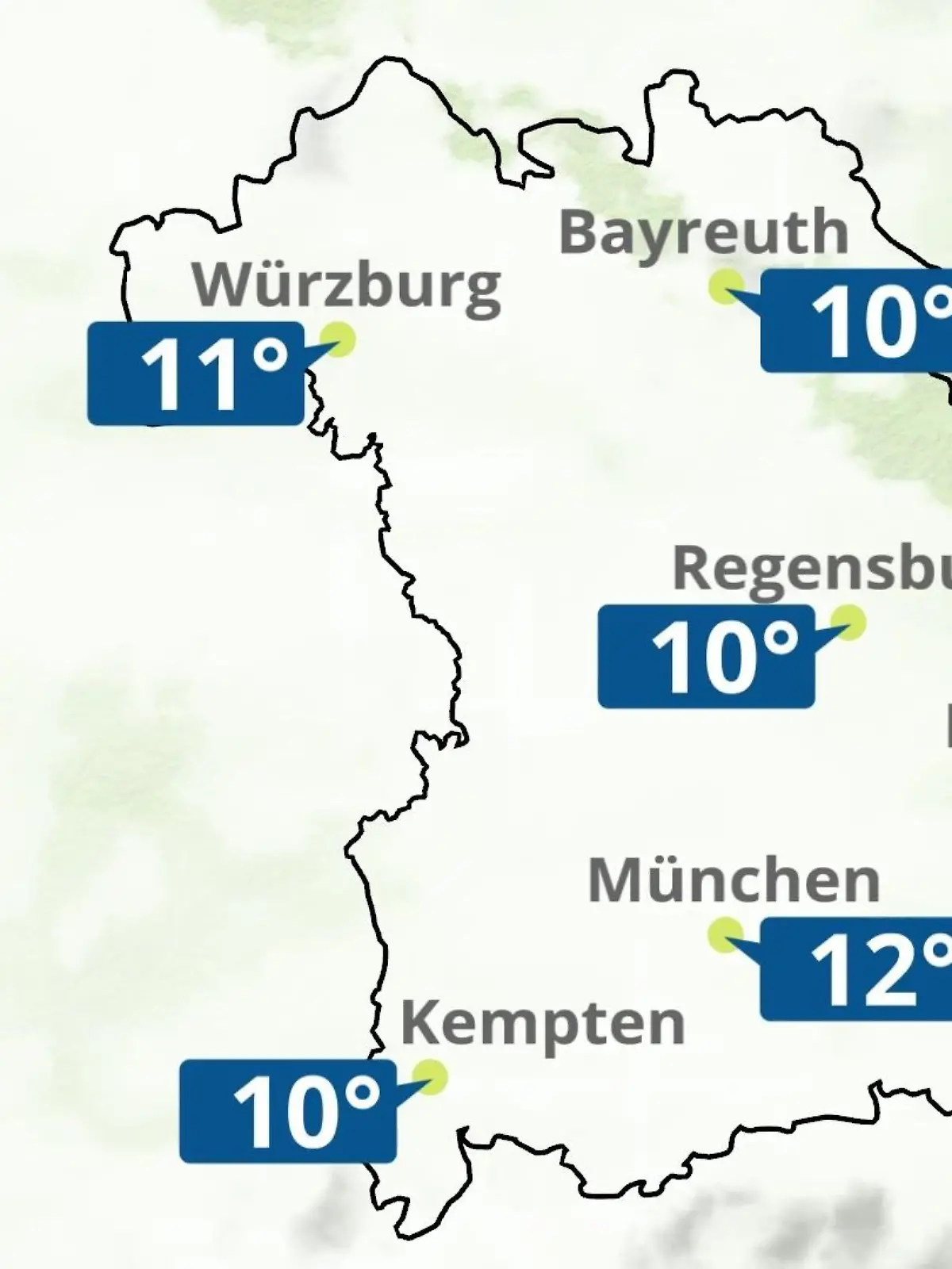 Bild zu: "Bayern: Wie wird das Wetter?"