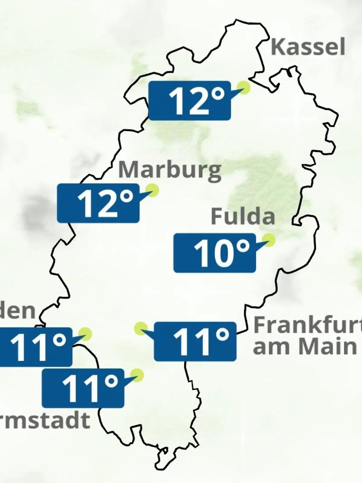 Bild zu: "Hessen: Wie wird das Wetter?"