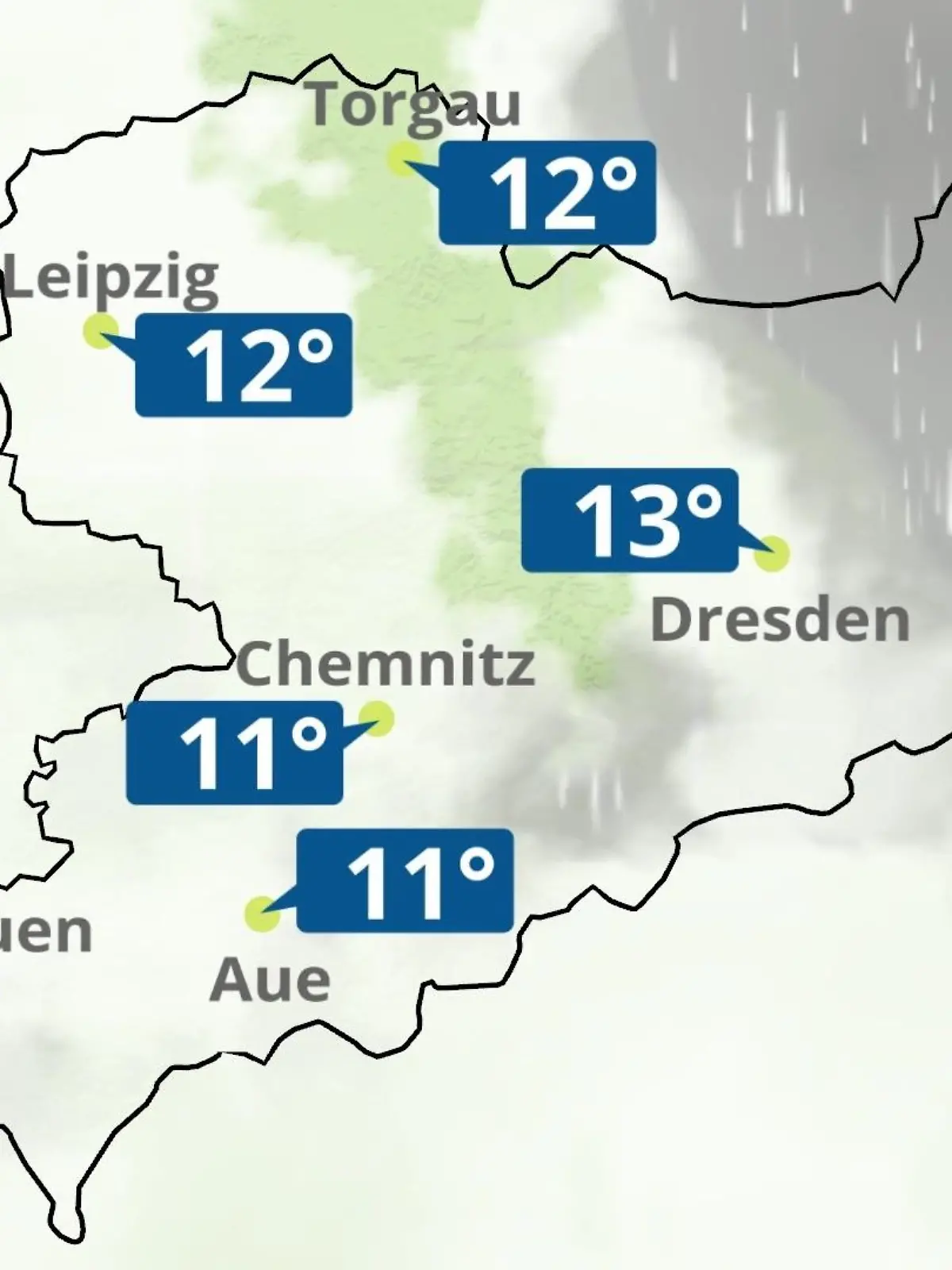 Bild zu: "Sachsen: Wie wird das Wetter?"