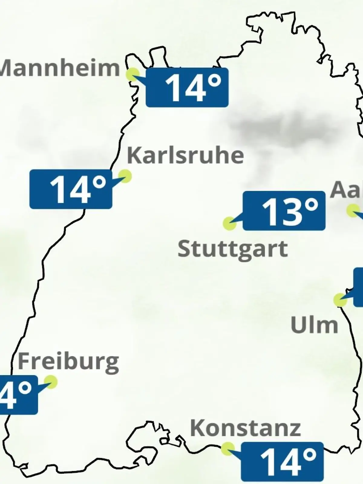 Bild zu: "Baden-Württemberg: Wie wird das Wetter?"