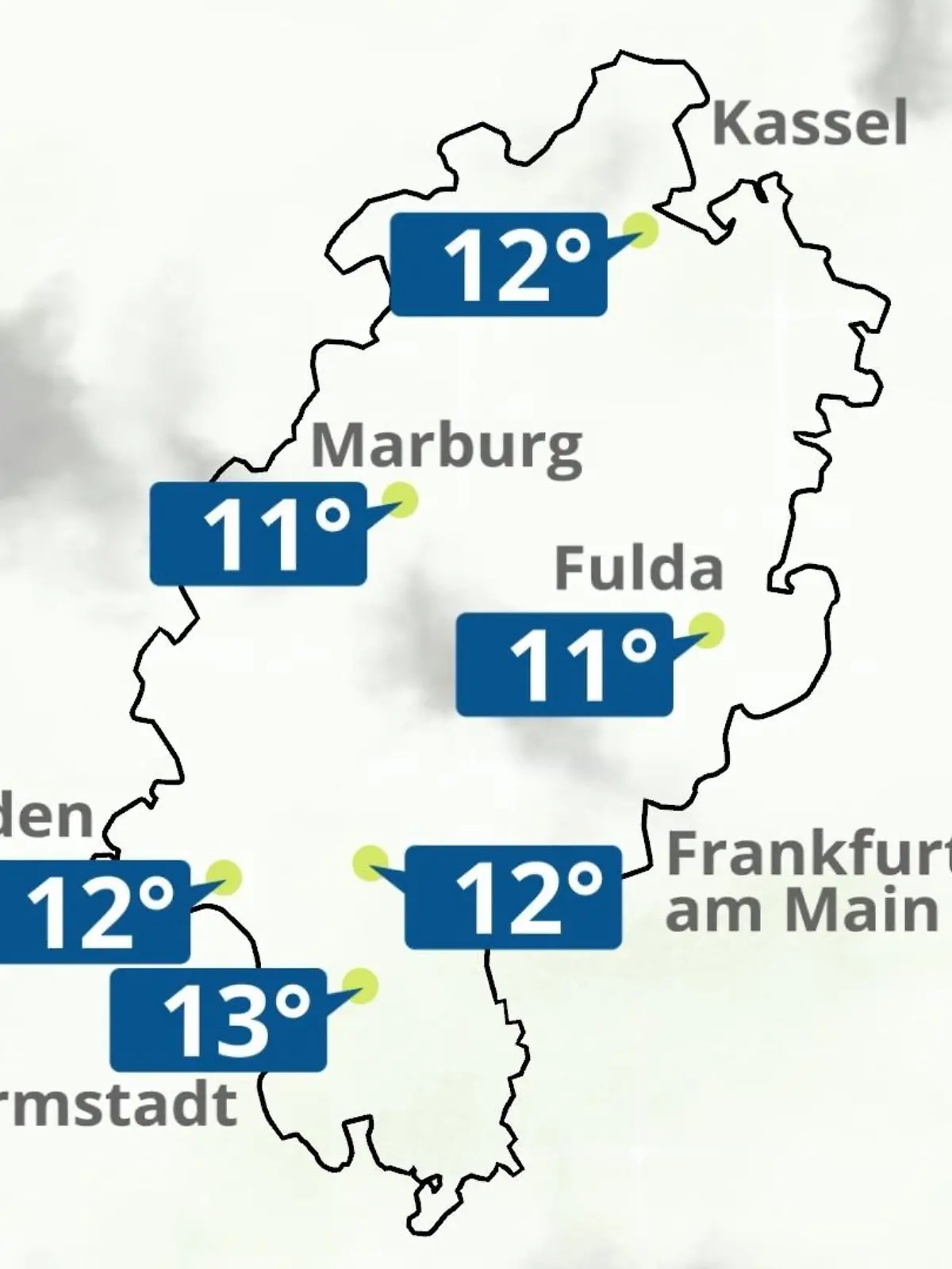 Bild zu: "Hessen: Wie wird das Wetter?"