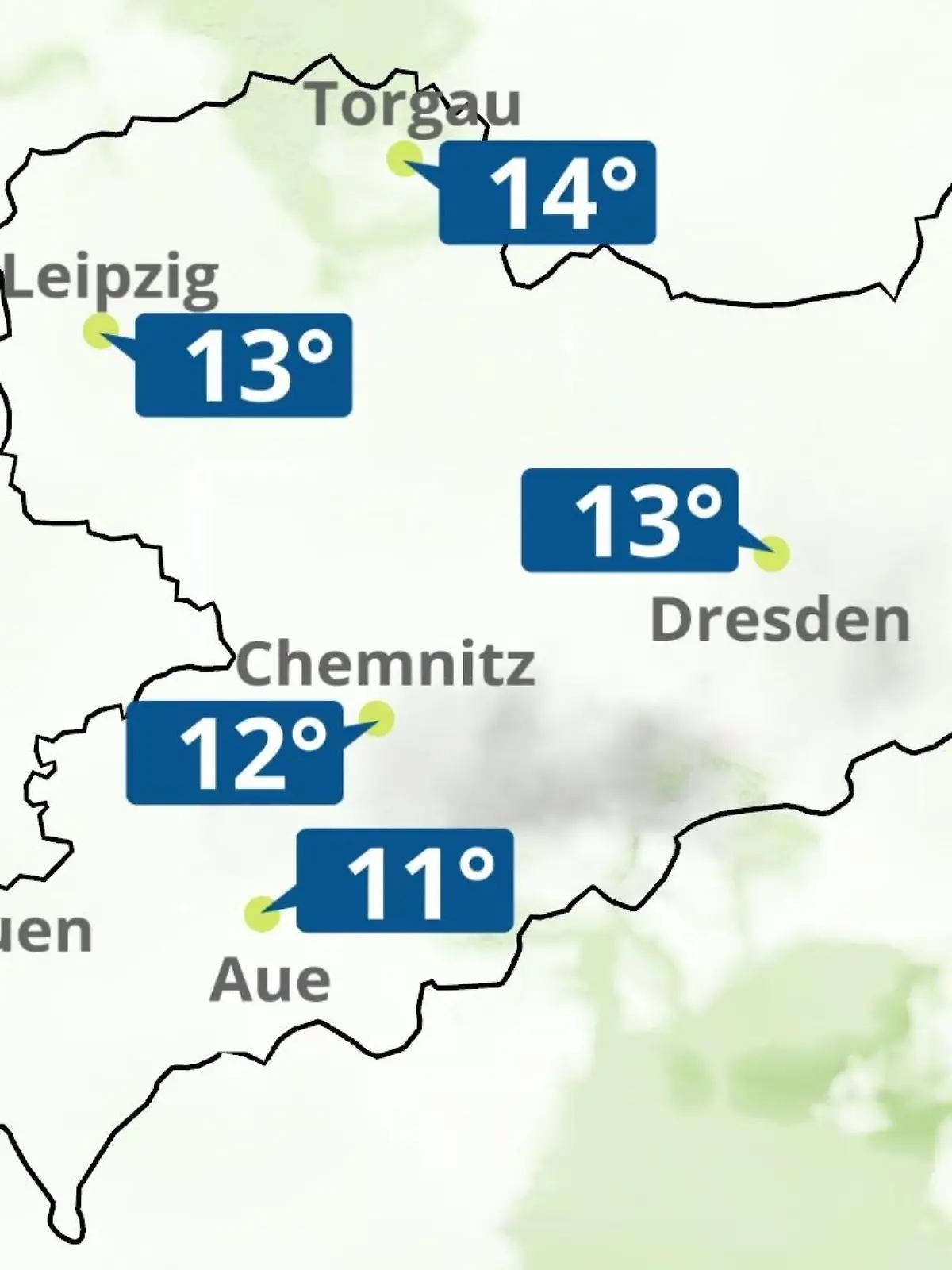Bild zu: "Sachsen: Wie wird das Wetter?"