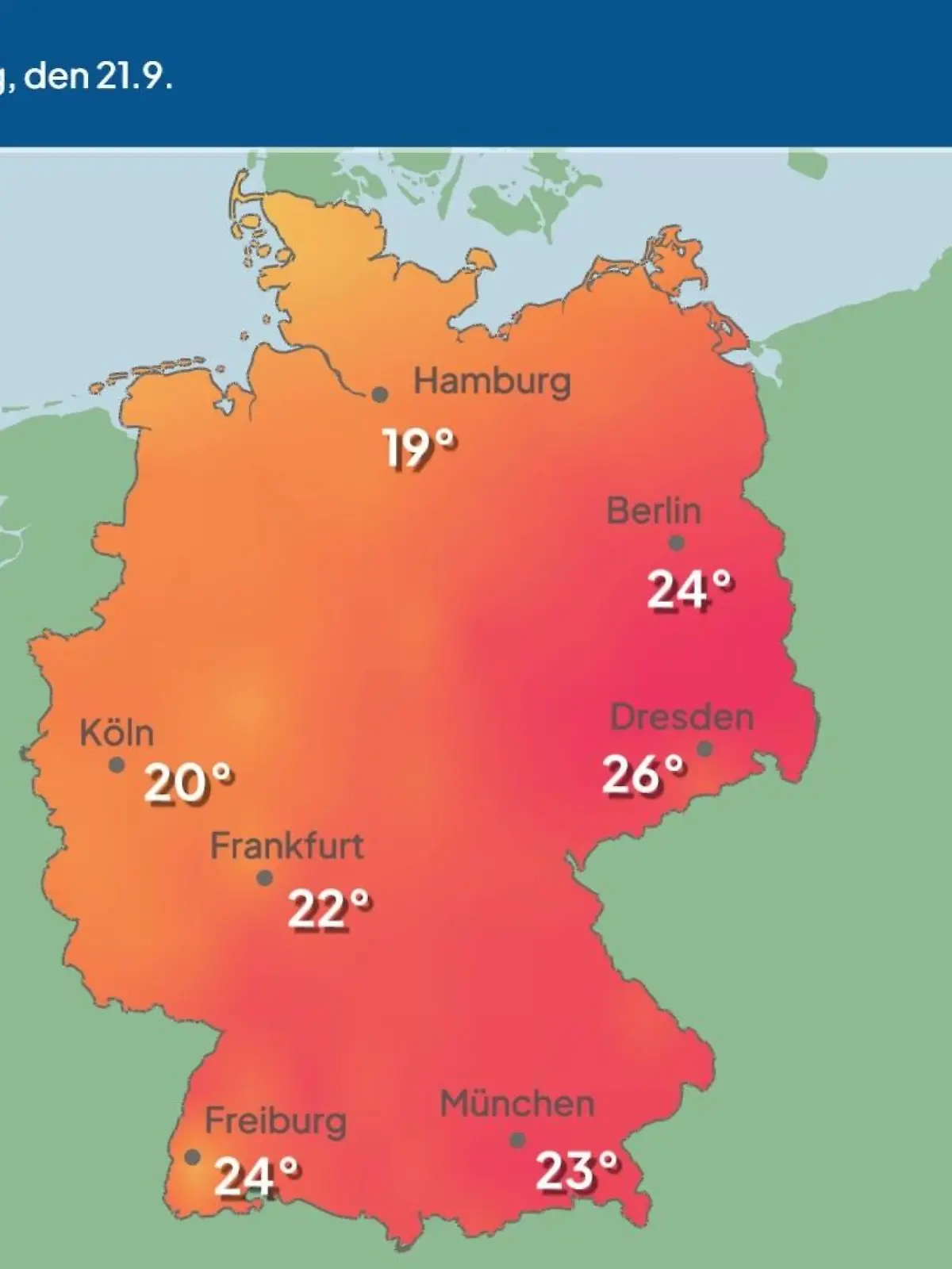 Bild zu: "Im Video: Temperatur-Vorhersage"