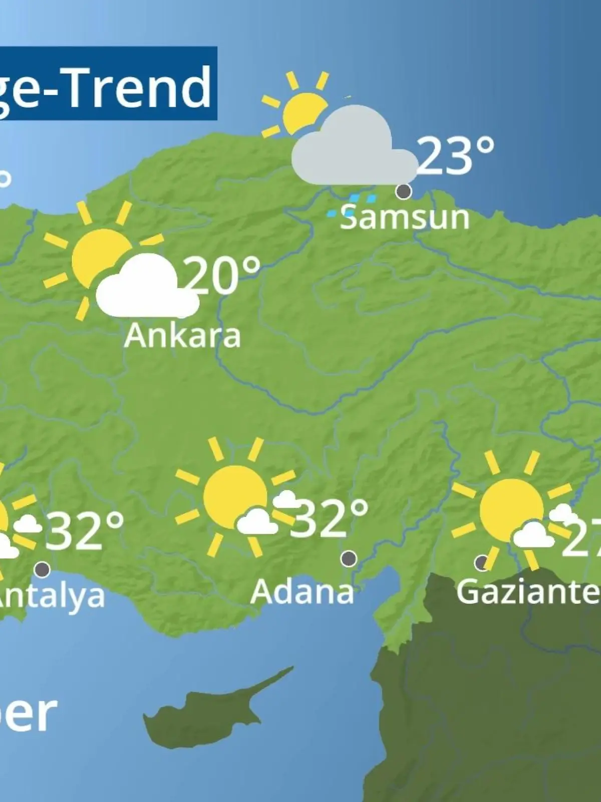 Bild zu: "Türkei: Wie wird das Wetter?"