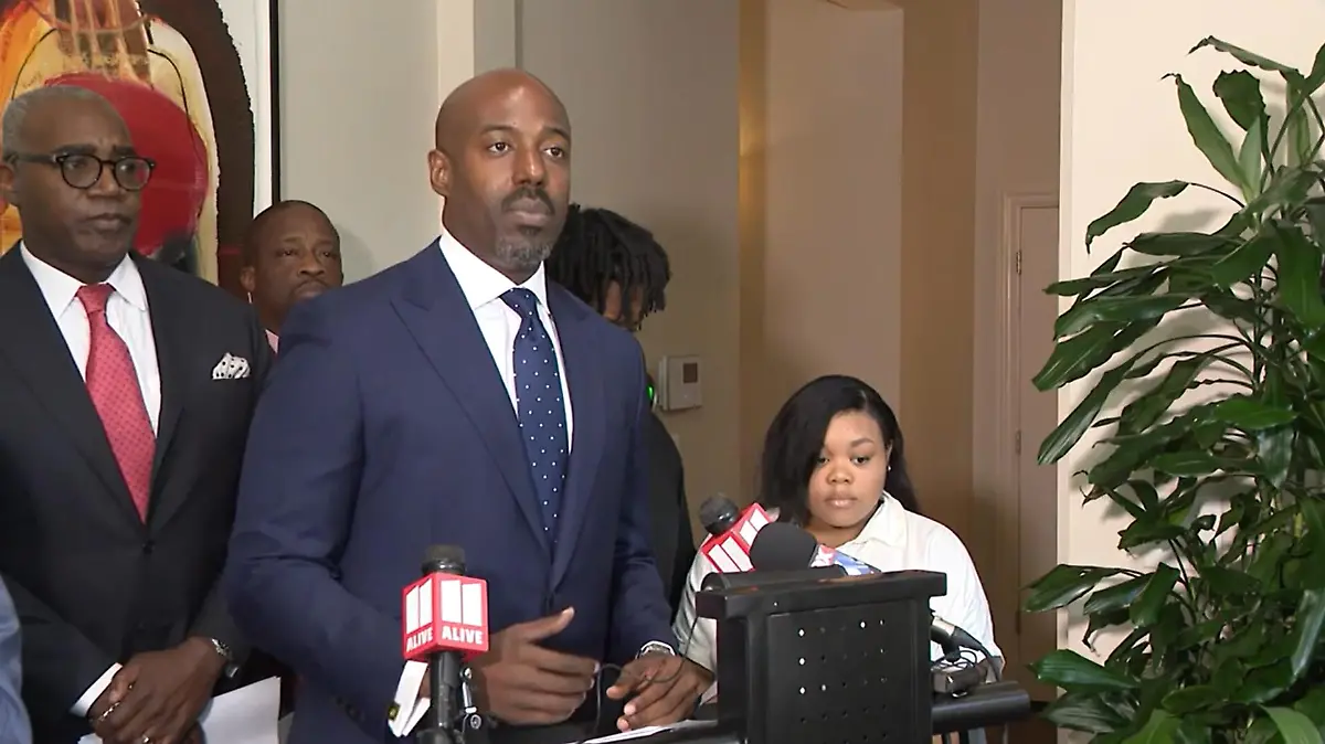 Pressekonferenz in Atlanta