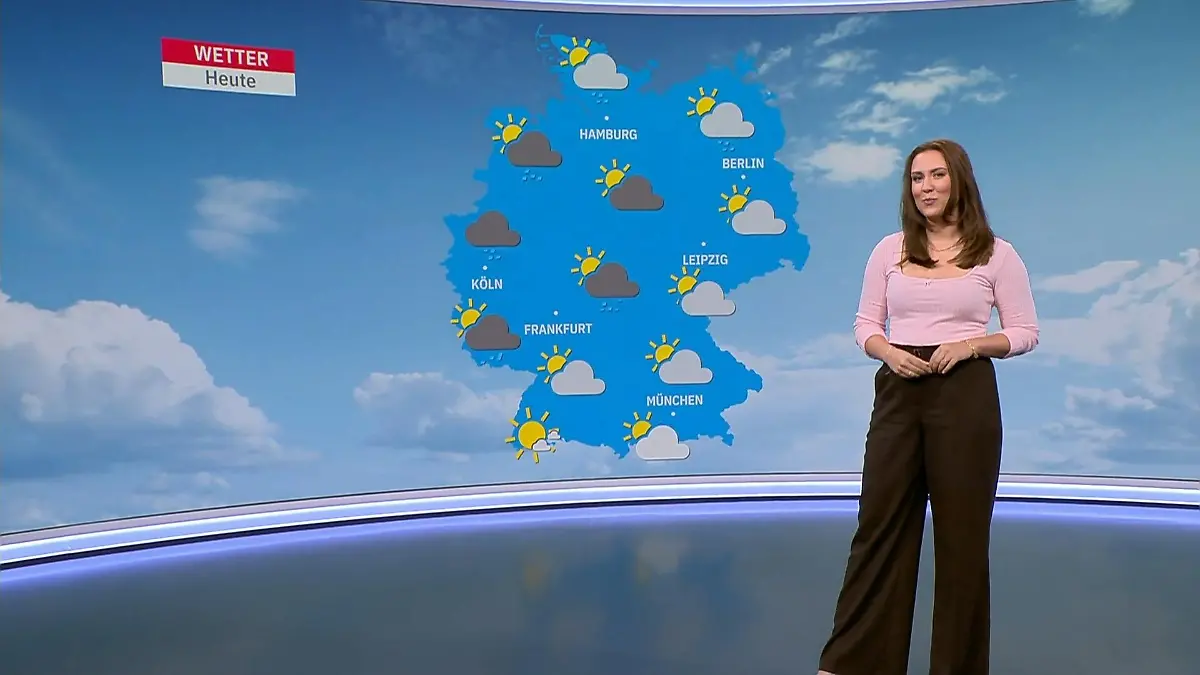 Aktuelle 3-Tage-Vorhersage Video Wetterbericht