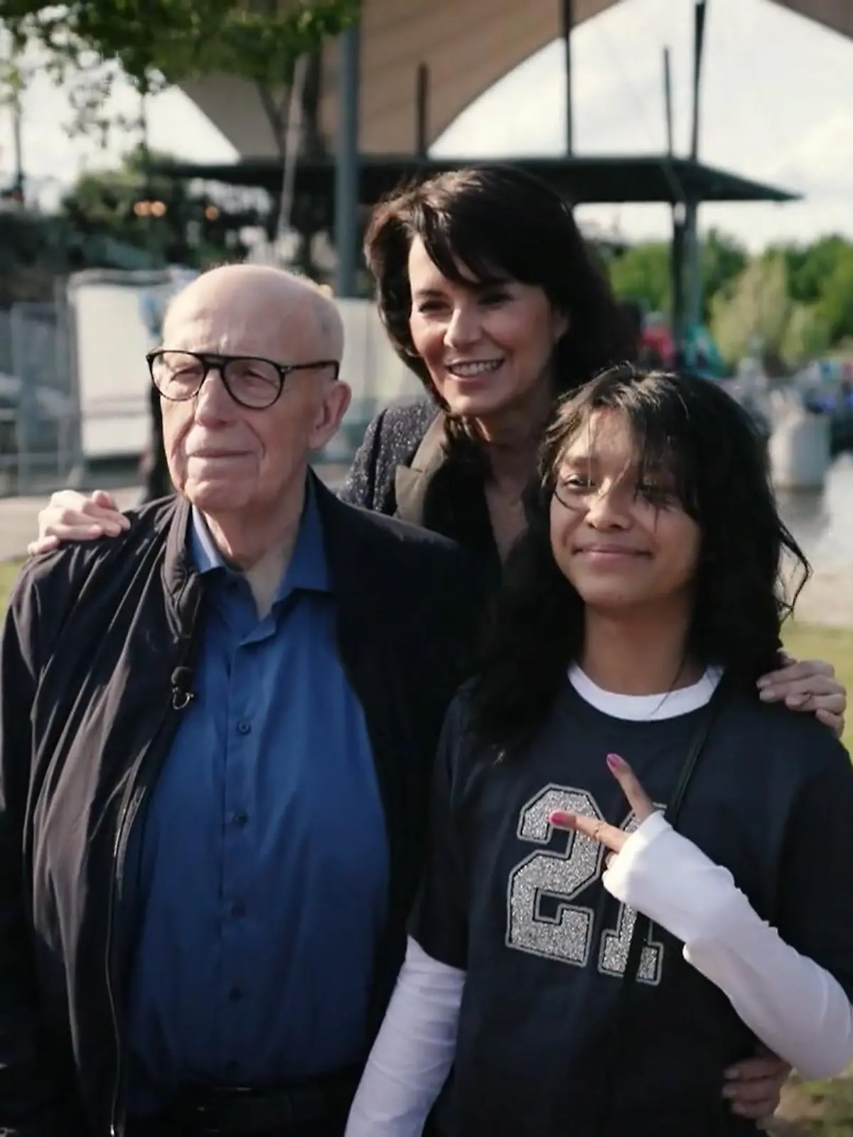 Reiner Calmund, Ehefrau Sylvia und Tochter Nicha