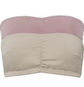 Bandeau BH (Cup A und B) mit Bio-Baumwolle (2er Pack)