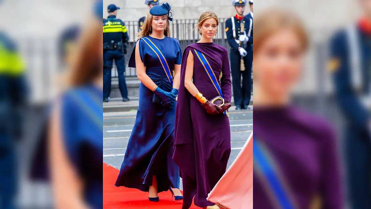 Die Prinzessinnen Ariane (l.) und Alexia sind beim Prinsjesdag 2025 ebenfalls dabei. 