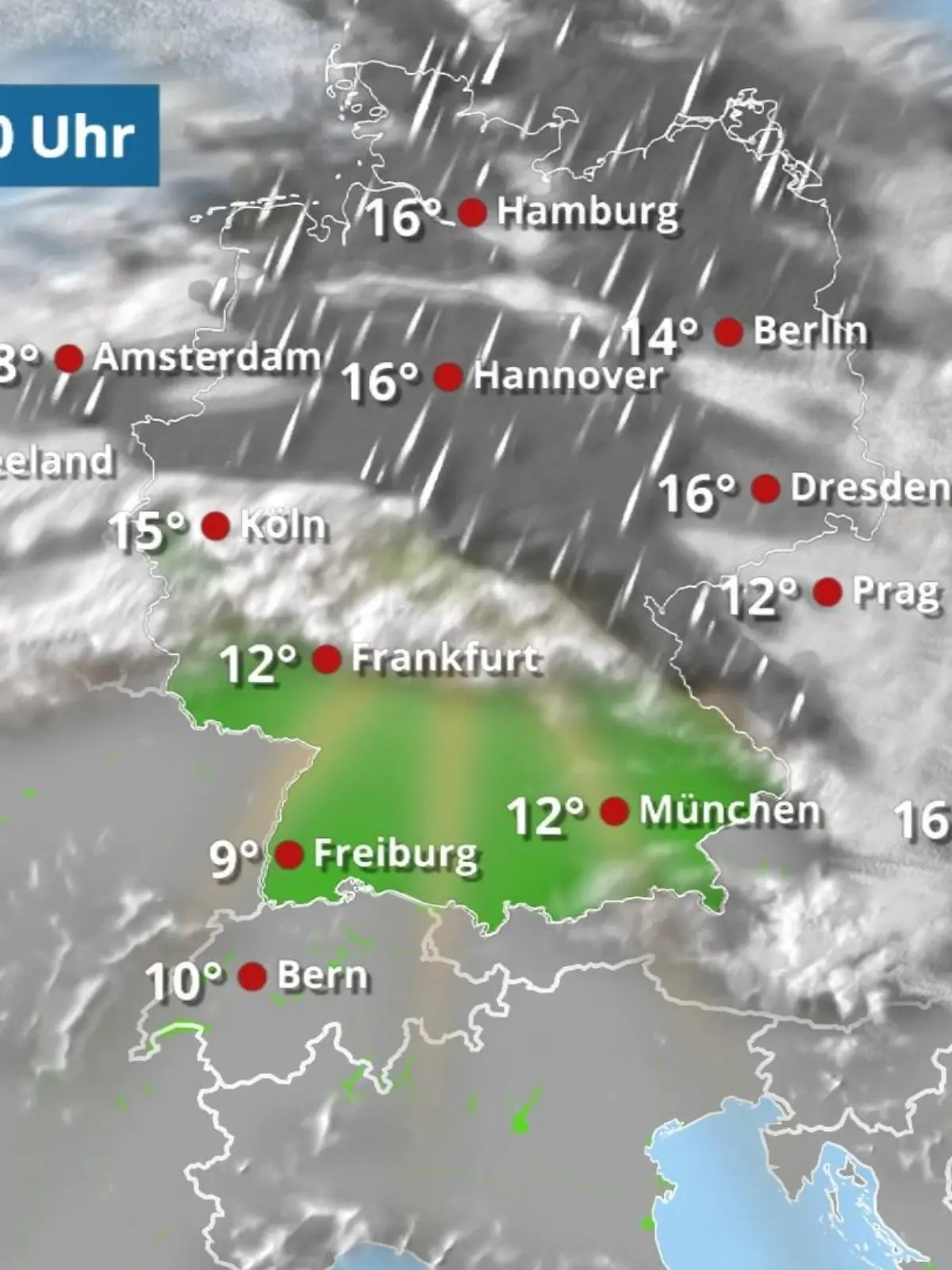 Bild zu: "Unruhiges Wetter im Norden"