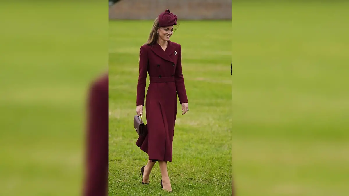 Von oben bis unten top gestylt: Prinzessin Kate. 