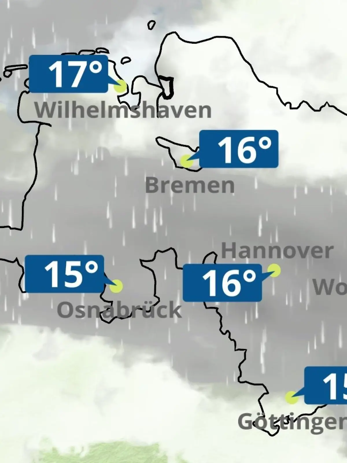 Bild zu: "Bremen und Niedersachsen: Wie wird das Wetter?"