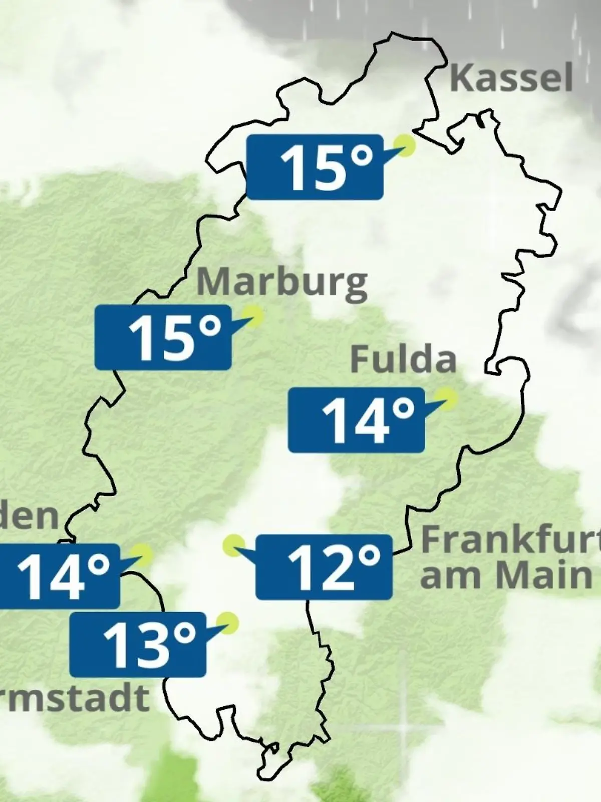Bild zu: "Hessen: Wie wird das Wetter?"