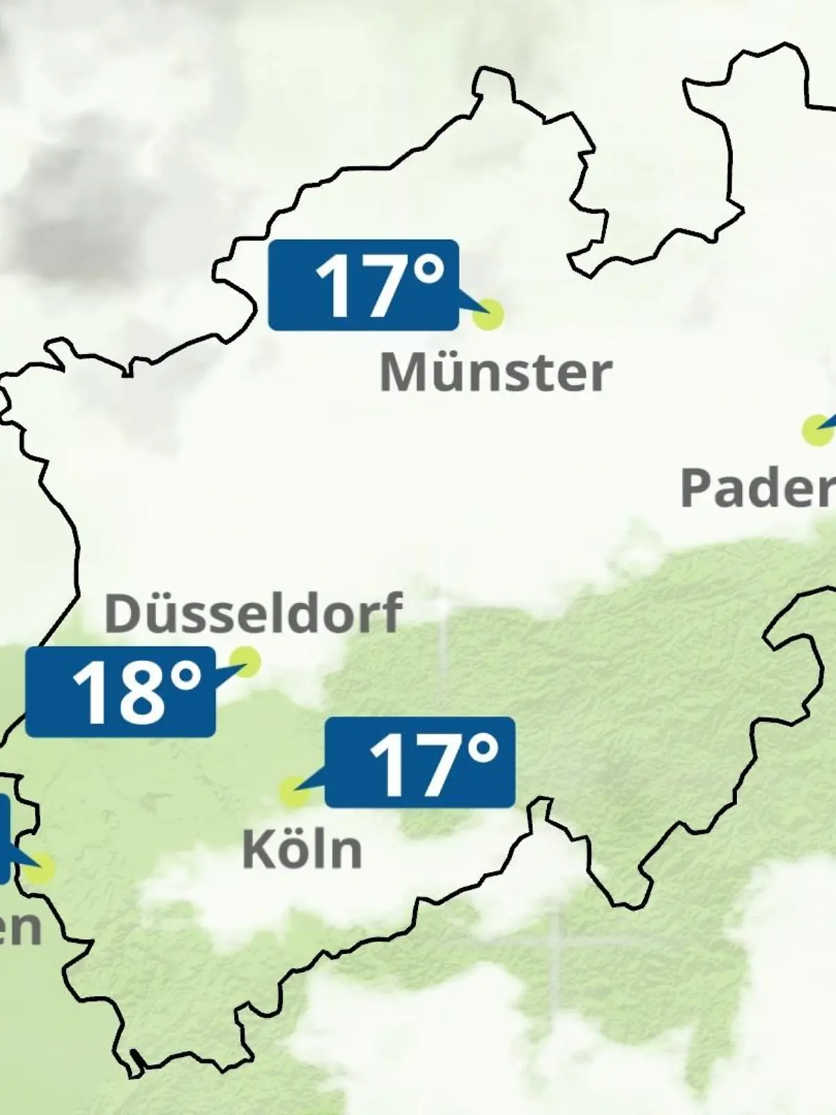 Bild zu: "Nordrhein-Westfalen: Wie wird das Wetter?"