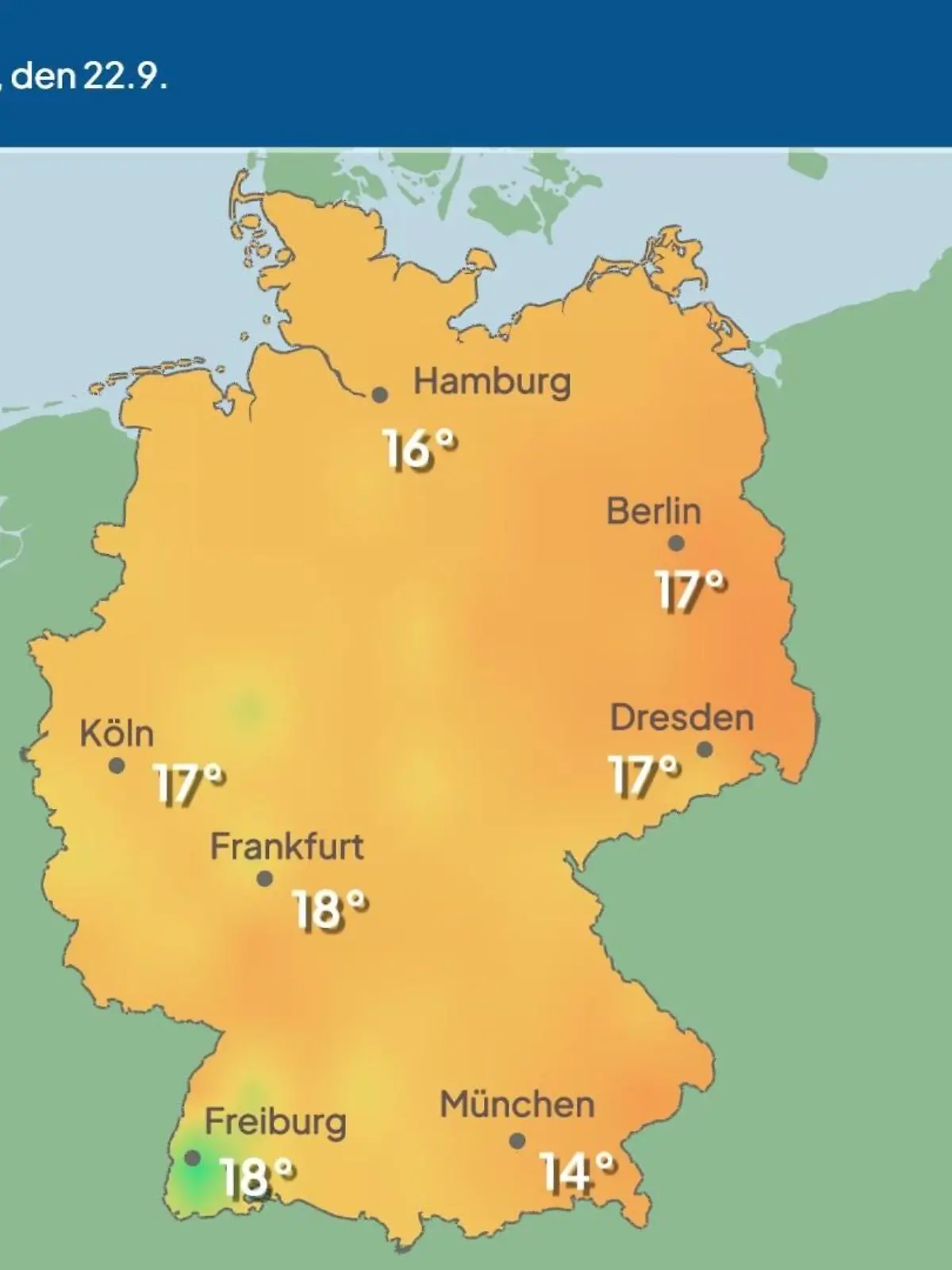 Bild zu: "Im Video: Temperatur-Vorhersage"