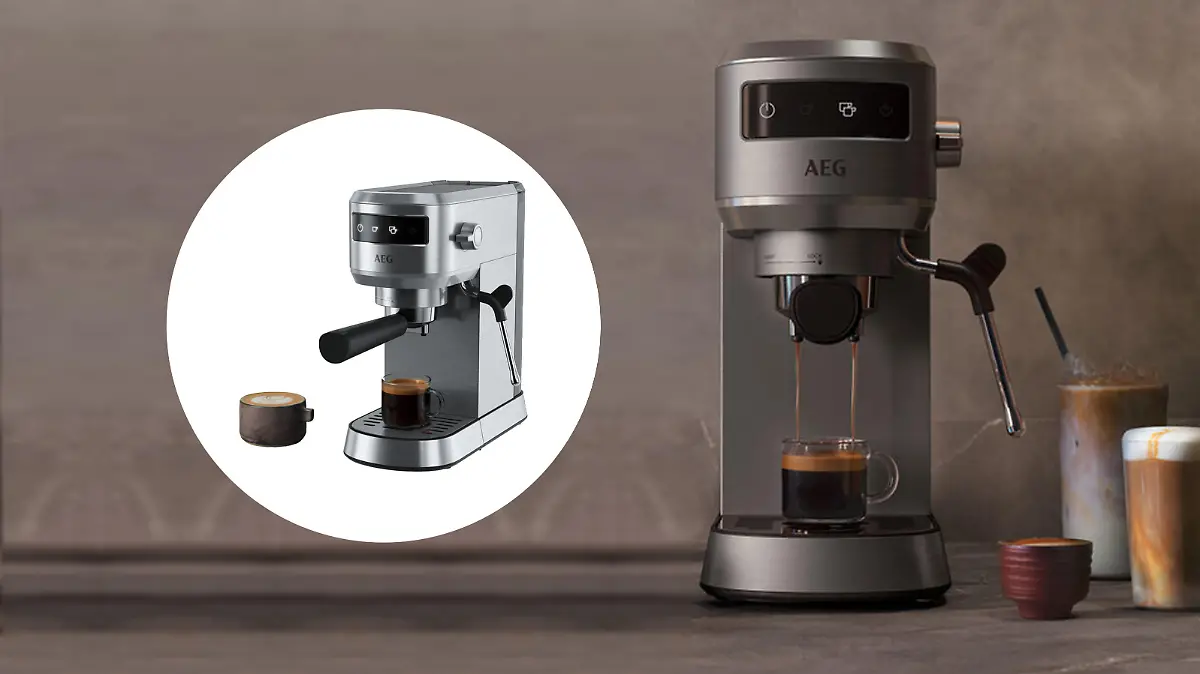 AEG Espressomaschine aus dem Aldi-Angebot