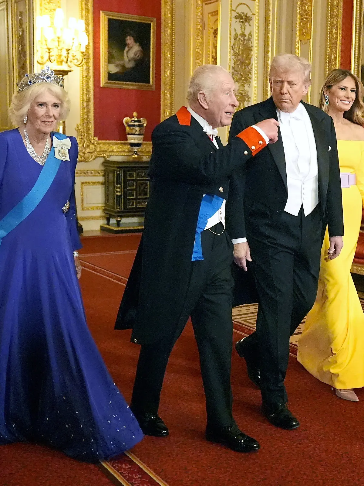 U.S. President Trump makes second state visit to Britain