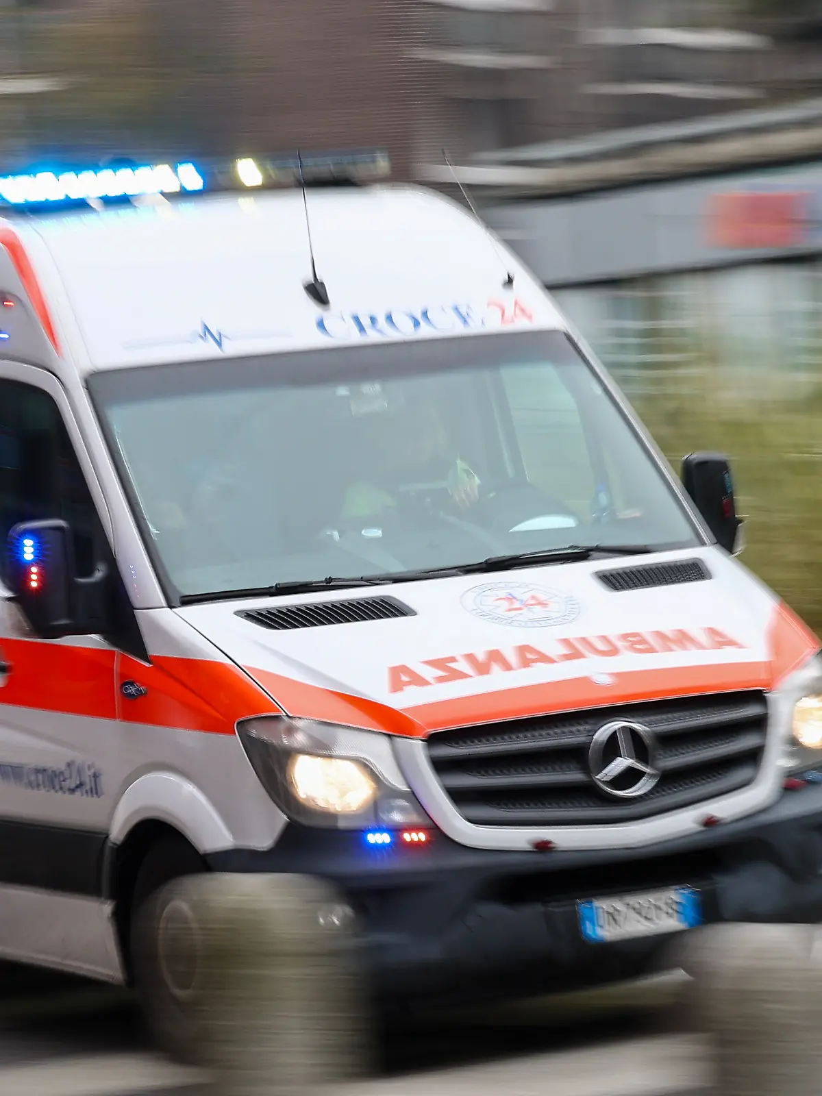 Rettungswageneinsatz in Italien