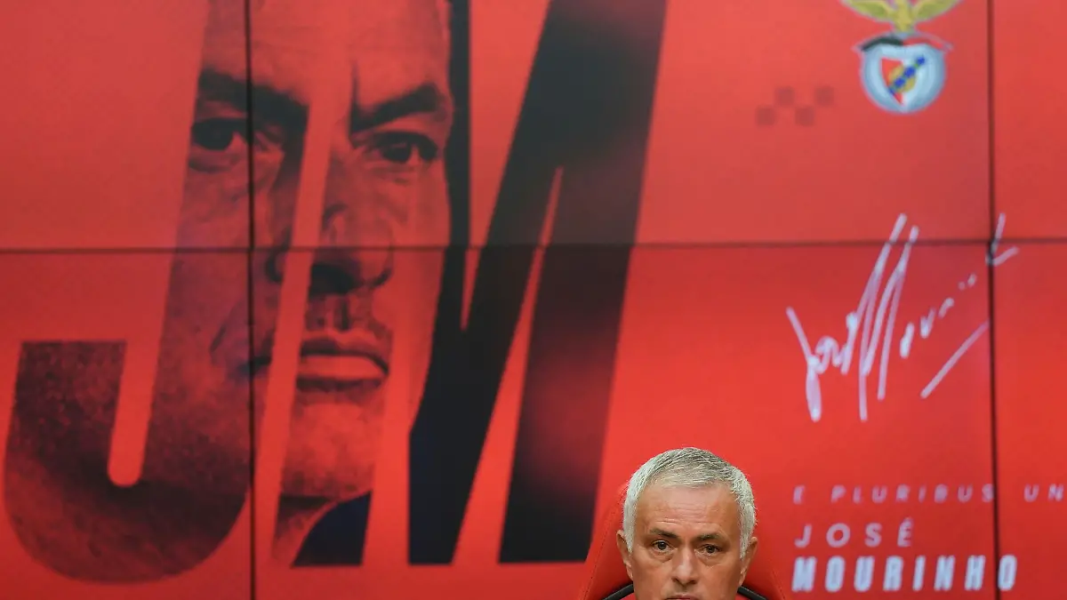 José Mourinho ist neuer Trainer von Benfica Lissabon.