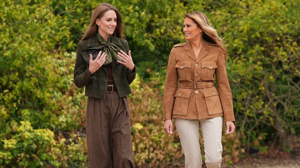 Kate und Melania Trump