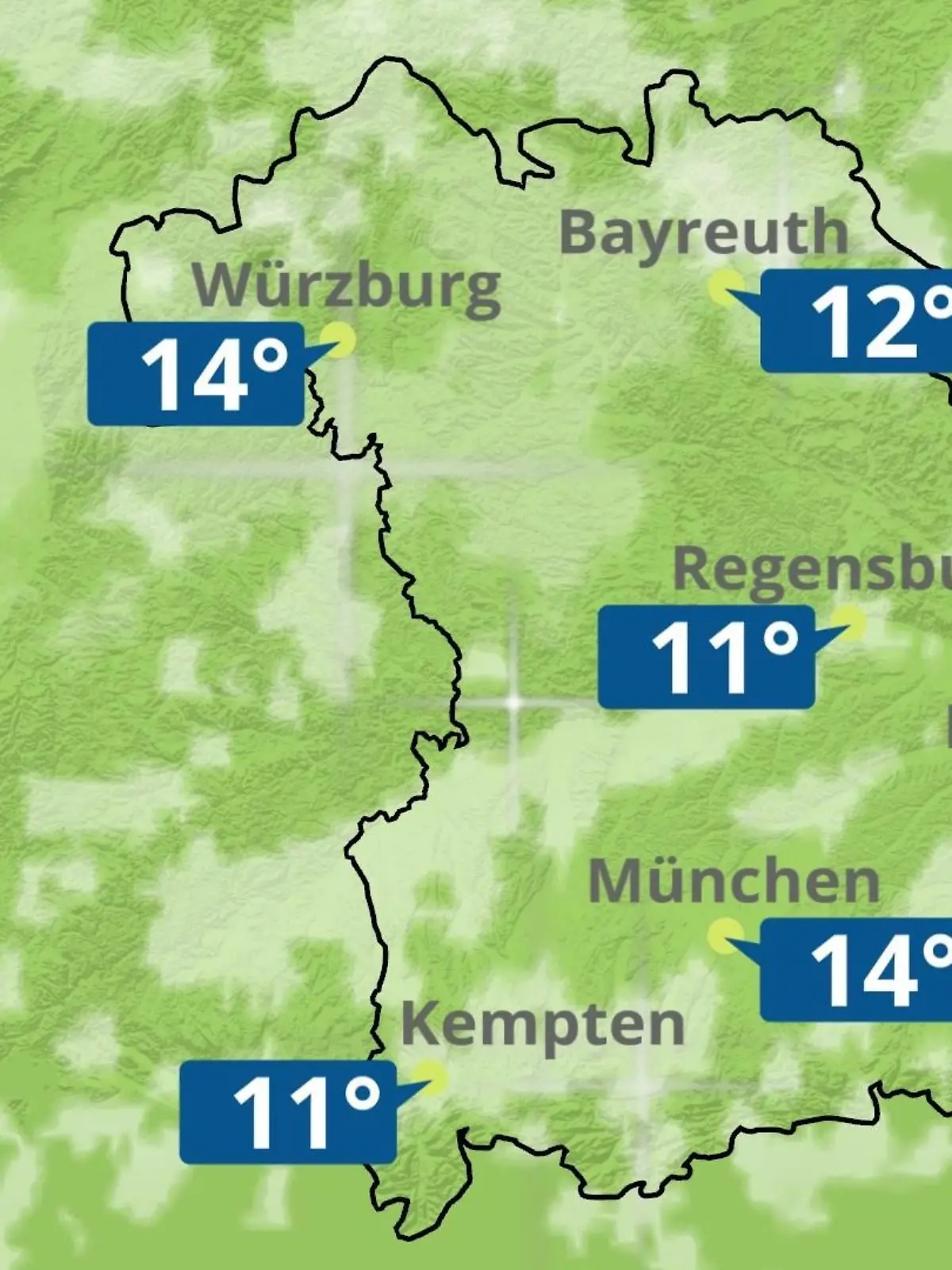 Bild zu: "Bayern: Wie wird das Wetter?"