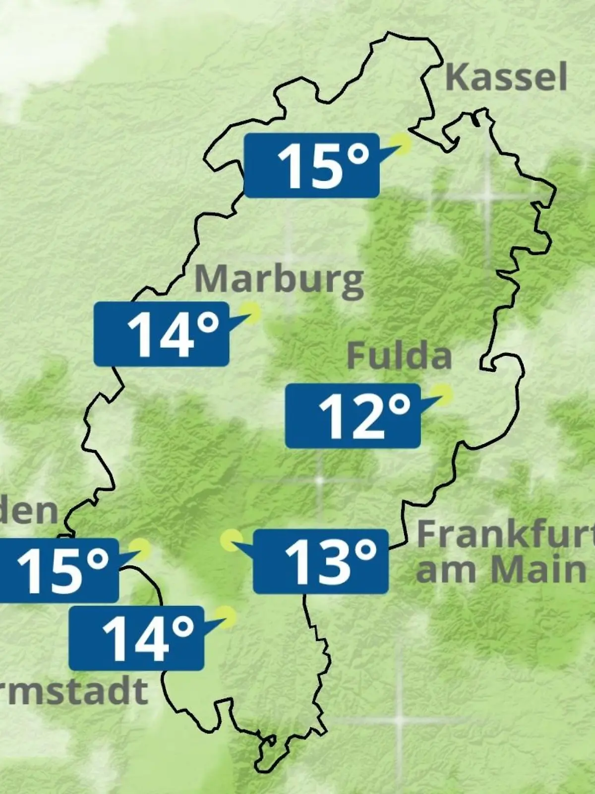 Bild zu: "Hessen: Wie wird das Wetter?"