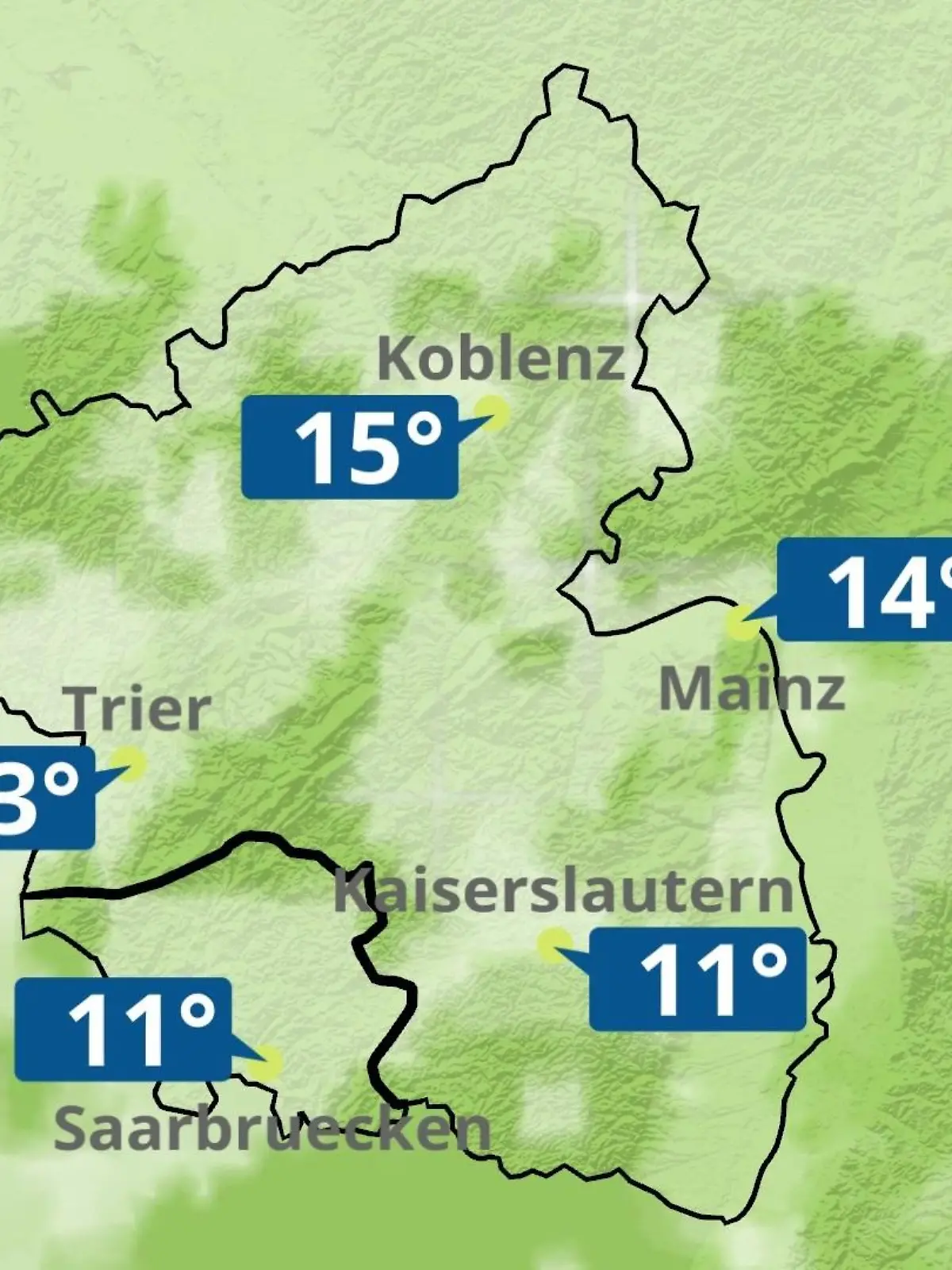 Bild zu: "Rheinland-Pfalz, Saarland: Wie wird das Wetter?"
