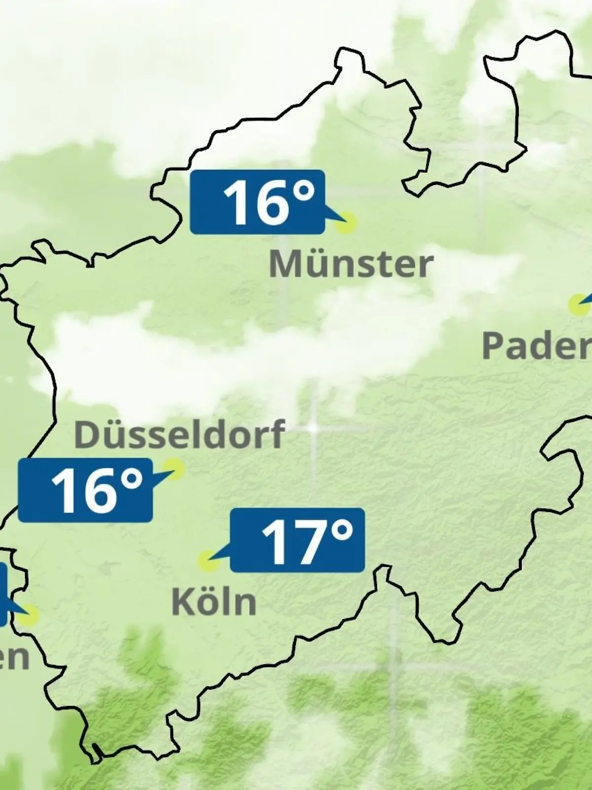Bild zu: "Nordrhein-Westfalen: Wie wird das Wetter?"