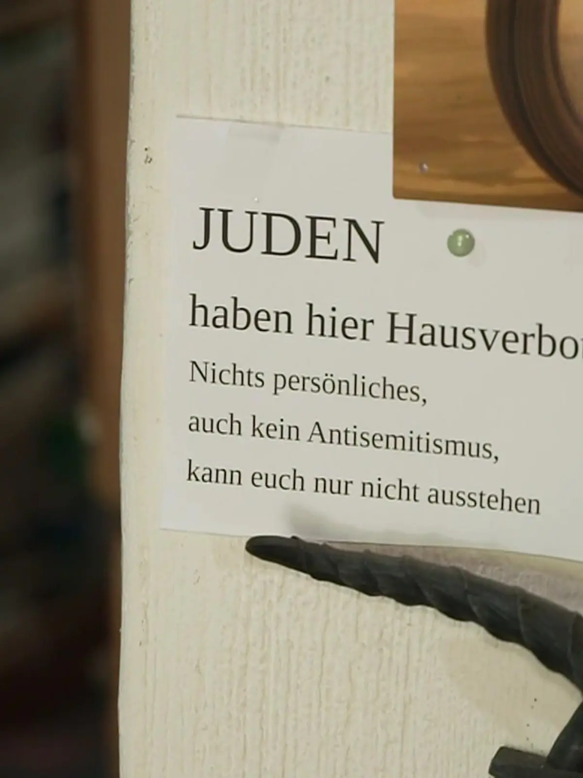Bild zu: "Flensburger Geschäft verweigert Juden den Zutritt"