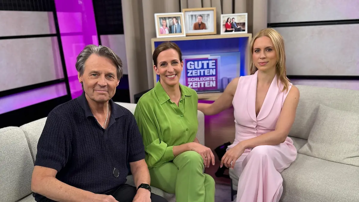 GZSZ-Highlights und sensationelle Überraschungen mit Wolfgang Bahro, Ulrike Frank & Lara Dandelion Seibert (r.).